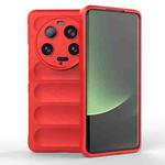 For Xiaomi 13 Ultra Magic Shield TPU + Flannel Phone Case(Red)