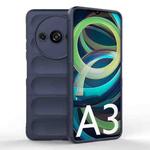 For Xiaomi Redmi A3 4G Global Magic Shield TPU + Flannel Phone Case(Dark Blue)