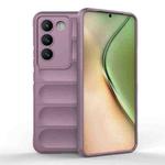 For vivo Y200E 5G Global / Y100 5G IDN Magic Shield TPU + Flannel Phone Case(Purple)