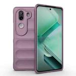 For vivo iQOO Z9s 5G Magic Shield TPU + Flannel Phone Case(Purple)