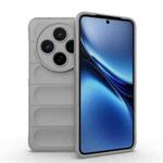 For vivo X200 Magic Shield TPU + Flannel Phone Case(Grey)
