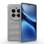 For vivo X200 Pro Magic Shield TPU + Flannel Phone Case(Grey)