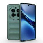 For vivo X200 Pro Magic Shield TPU + Flannel Phone Case(Dark Green)