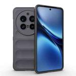 For vivo X200 Pro Magic Shield TPU + Flannel Phone Case(Dark Grey)