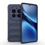 For vivo X200 Pro Magic Shield TPU + Flannel Phone Case(Dark Blue)