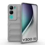 For vivo Y300 5G India / V40 Lite IDN Magic Shield TPU + Flannel Phone Case(Grey)