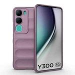 For vivo Y300 5G India / V40 Lite IDN Magic Shield TPU + Flannel Phone Case(Purple)