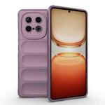 For vivo iQOO Z10 Turbo 5G Magic Shield TPU + Flannel Phone Case(Purple)
