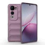 For vivo Y400 Pro 5G India Magic Shield TPU + Flannel Phone Case(Purple)
