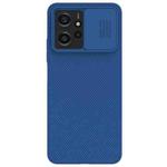 For Xiaomi Redmi Note 12 4G Global NILLKIN Black Mirror Series Camshield PC Phone Case(Blue)