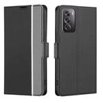 For OPPO Reno12 Pro 5G Global Twill Texture Side Button Leather Phone Case(Black)
