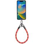 Universal Phone Short Lanyard(Red + Black)