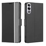For OnePlus Ace 3V 5G Twill Texture Side Button Leather Phone Case(Black)