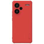 For Xiaomi Redmi Note 13 Pro+ 5G NILLKIN Frosted Shield Pro PC + TPU Phone Case(Red)