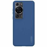 For Huawei P60 Pro / P60 NILLKIN Frosted Shield Pro PC + TPU Phone Case(Blue)