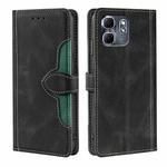 For Infinix Hot 50i 4G Skin Feel Magnetic Buckle Leather Phone Case(Black)