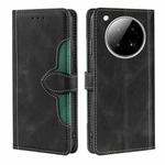 For Infinix Zero 40 4G Skin Feel Magnetic Buckle Leather Phone Case(Black)