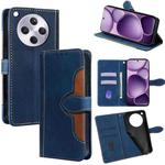 For OPPO Find X8s+ 5G Skin Feel Magnetic Buckle Leather Phone Case(Blue)