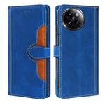 For Xiaomi Civi 4 Pro Skin Feel Magnetic Buckle Leather Phone Case(Blue)