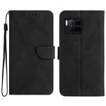 For T-Mobile REVVL 7 Pro 5G Stitching Embossed Leather Phone Case(Black)