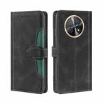 For Huawei Enjoy 60X Skin Feel Magnetic Buckle Leather Phone Case(Black)
