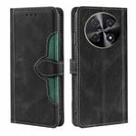 For Huawei nova 12i 4G Skin Feel Magnetic Buckle Leather Phone Case(Black)