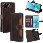 For Huawei Maimang 40 5G Skin Feel Magnetic Buckle Leather Phone Case(Brown)
