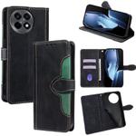 For OnePlus Ace 5 / 5 Pro Skin Feel Magnetic Buckle Leather Phone Case(Black)