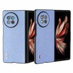 For vivo X Fold2 ABEEL Diamond Black Edge Phone Case(Sapphire Blue)