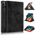 For Xiaomi Mi Pad 5 Solid Color 360 Degrees Rotation Tablet Leather Case with Holder(Black)