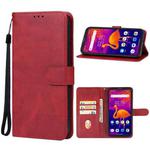 For Blackview BV8900 Leather Phone Case(Red)