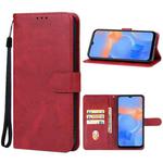 For Blackview A52 Pro Leather Phone Case(Red)