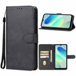 For Blackview Oscal Flat 1C Leather Phone Case(Black)