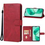Honor X8b Leather Phone Case(Red)