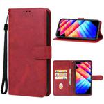 For Infinix Note 30i Leather Phone Case(Red)