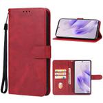 For Infinix Zero 30 4G Leather Phone Case(Red)