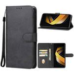 For Infinix Smart 8 Plus Leather Phone Case(Black)