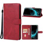 For Lava Blaze Curve Leather Phone Case(Red)