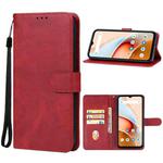 For UMIDIGI G3 Plus/G3/G3 Max Leather Phone Case(Red)