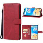 For UMIDIGI G6 5G Leather Phone Case(Red)