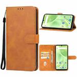 For UMIDIGI G9 5G Leather Phone Case(Brown)