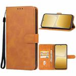 For Xiaomi 13T Leather Phone Case(Brown)