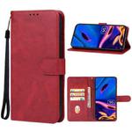 For Xiaomi Poco M6 Pro 4G Leather Phone Case(Red)