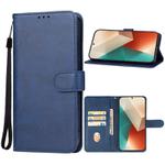 For Xiaomi Redmi Note 13 5G Leather Phone Case(Blue)