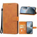 For Xiaomi Redmi K70E Leather Phone Case(Brown)