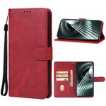 For Xiaomi Redmi Turbo 3 Leather Phone Case(Red)