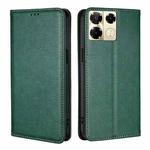 For Infinix Note 40 Pro 5G Gloss Oil Solid Color Magnetic Leather Phone Case(Green)