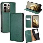 For Infinix Note 50 Pro+ 5G Gloss Oil Solid Color Magnetic Leather Phone Case(Green)