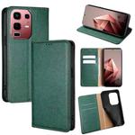 For Infinix Note 50s 5G Gloss Oil Solid Color Magnetic Leather Phone Case(Green)
