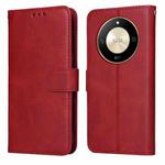 For Honor X50 Classic Calf Texture Flip Leather Phone Case(Red)